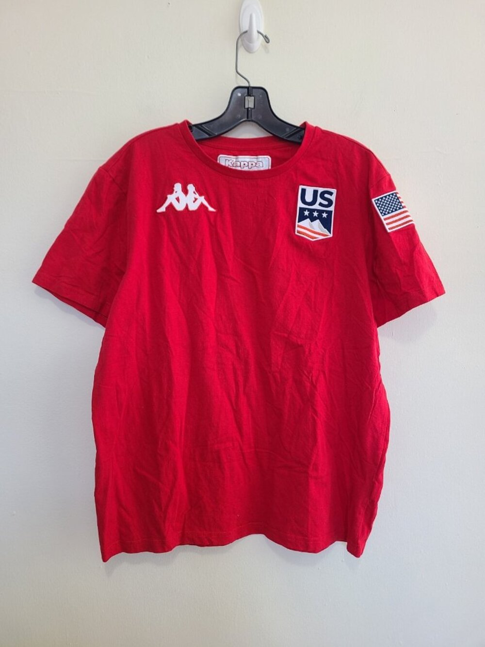 Kappa Gara US Ski Team Shirt Men's size L Gara
